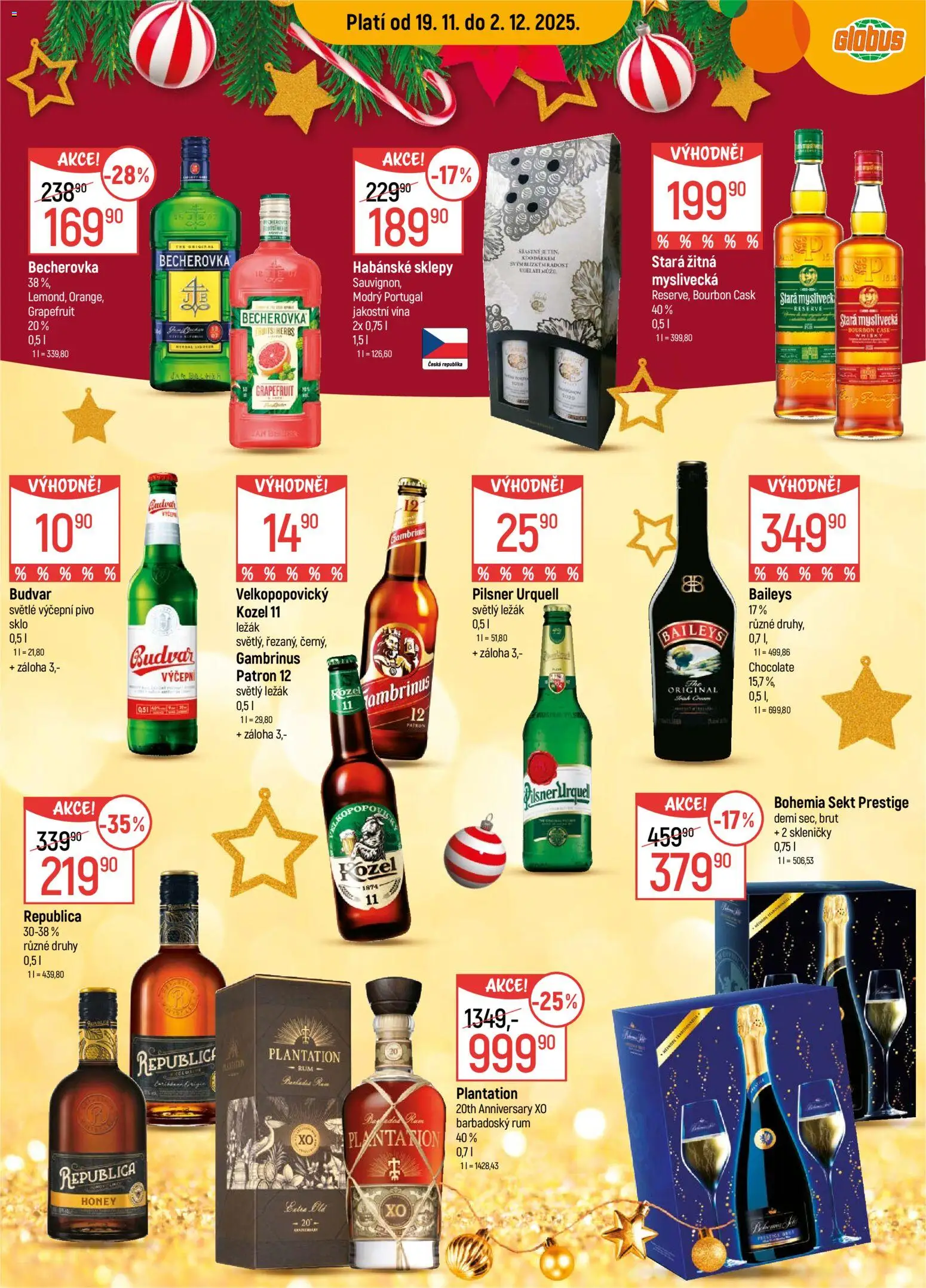 Globus leták - Trmice od 19.11.2025 | Strana: 14