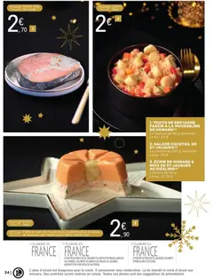 E.Leclerc - Prévisualisation de SALADE COCKTAIL DE ST-JACQUES(3), La portion de 100 g minimum valide à partir de 02.12.2025 | Page: 34 | Produits: Salade, Couteau, Homard, Noix