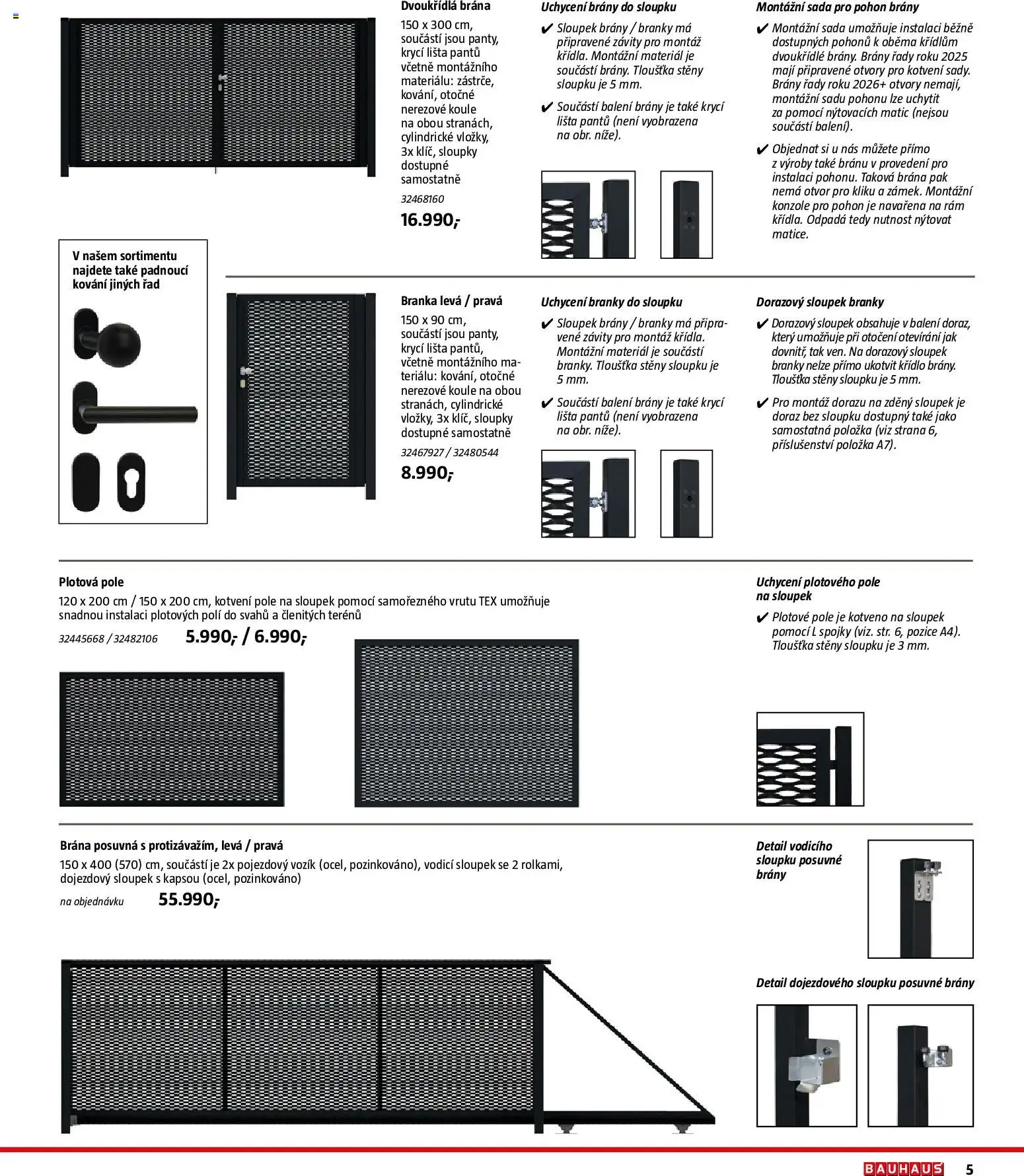 Bauhaus katalog Ploty a zahradní domky od 11.03.2026 | Strana: 5