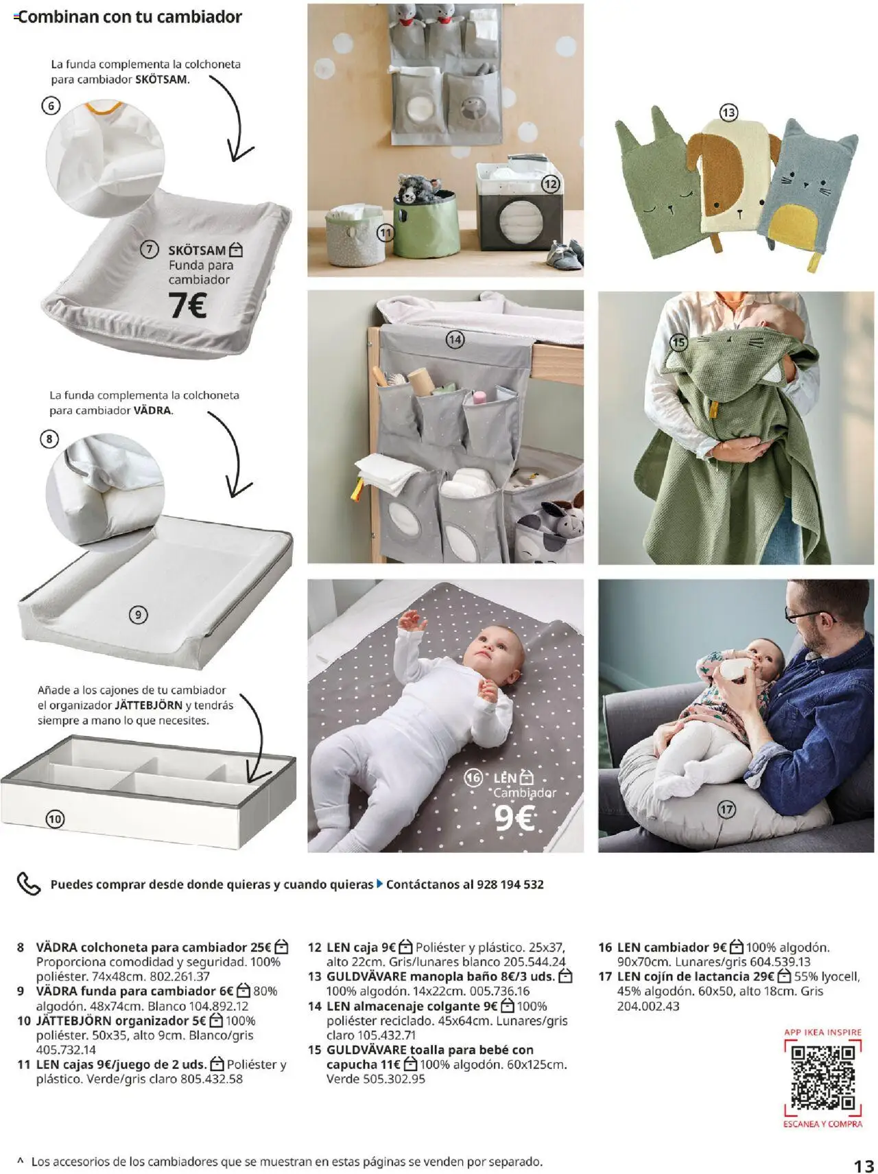 Catálogo IKEA y los niños │ válido desde el 01.09.2025 | Página: 13 | Productos: Organizador, Funda, Cojín, Caja