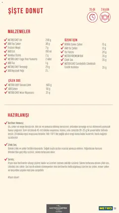 Metro Sokak Lezzetleri - 13.06.2025 tarihinden itibaren geçerlidir | Sayfa: 53 | Ürünler: Tarçın, Yumurta, Esmer şeker, Mısır