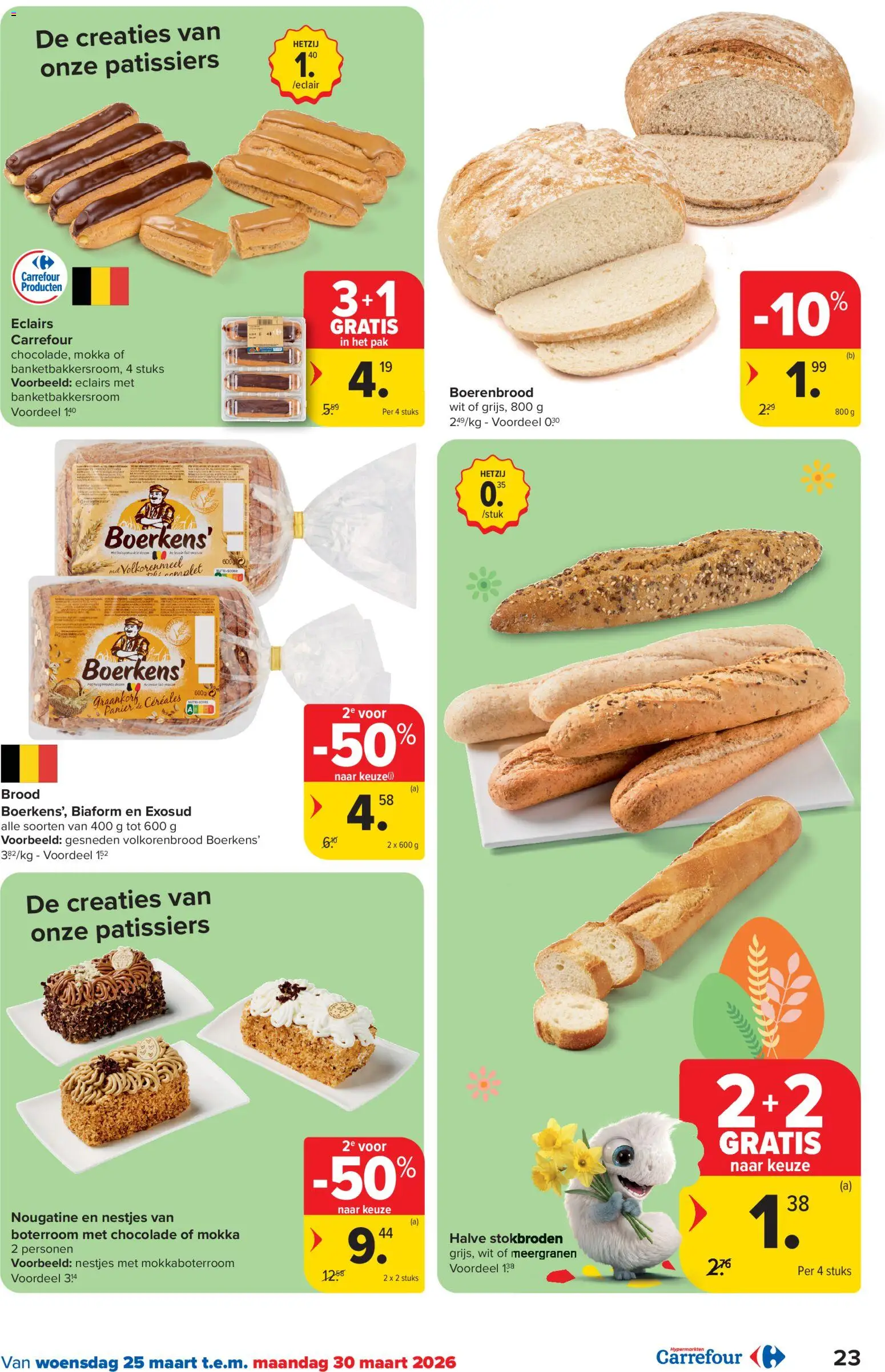 Nieuwe » Carrefour folder van 25/03/2026 🤩  « is er! Ontdek geweldige aanbiedingen en bespaar. | Belgium