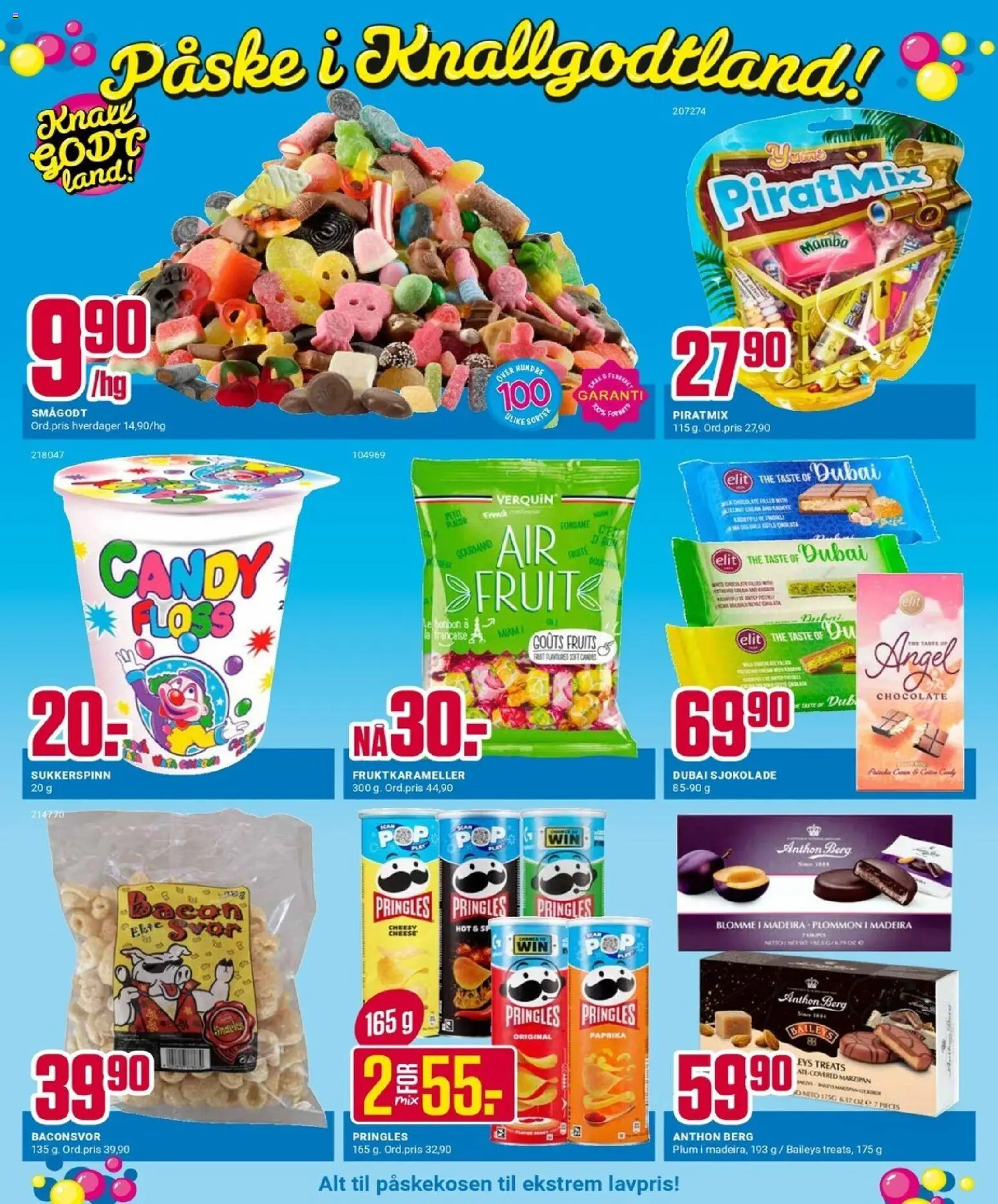 {H1} | Side: 9 | Produkter: Savon doux, Paprika, Smågodt, Бісквіт