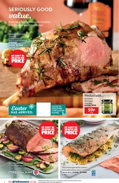 Preview of Aldi - Weekly offers UK Specialbuys valid from 02.04.2026 | Page: 2 | Products: Sauce, Salmon, Mint, Beef