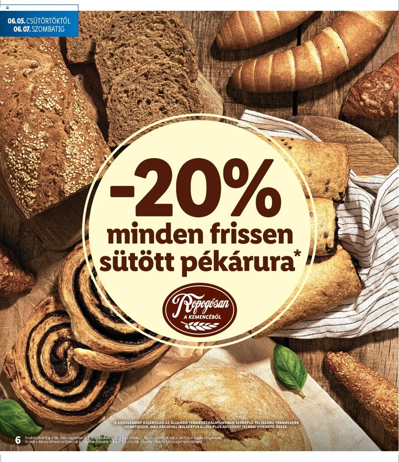 Lidl akciós ujság - amely érvényes a következő dátumtól: 05.06.2025 | Oldal: 6