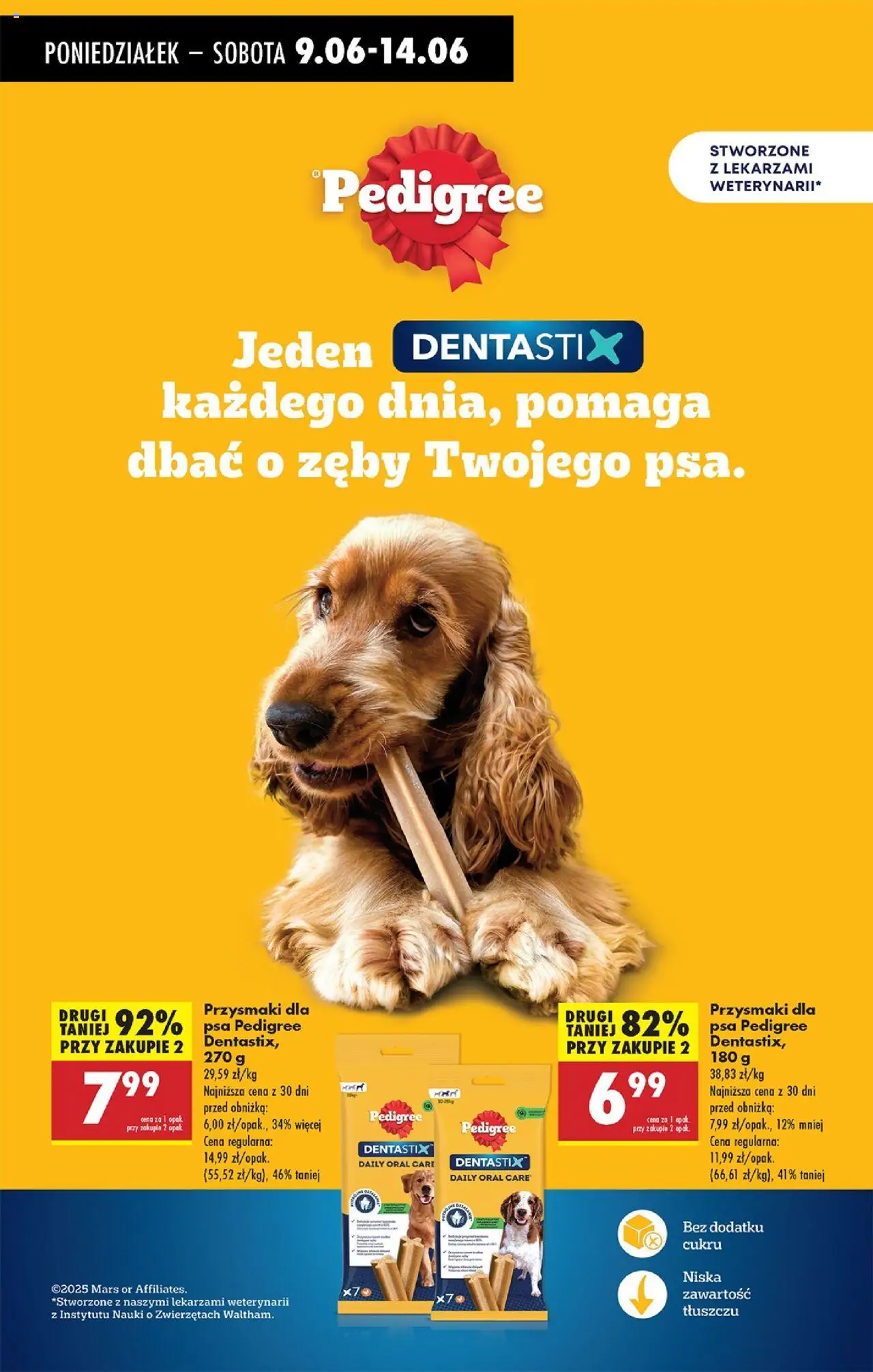 Biedronka gazetka od 09.06.2025 | Strona: 68 | Produkty: Pedigree, Przysmaki dla psa