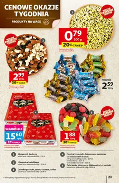 Auchan Gazetka - Rozkręcamy Lato Hipermarket od 26.06.2025 | Strona: 25 | Produkty: Karta, Kremówki dekorowane, Słonecznik łuskany, Ciastka