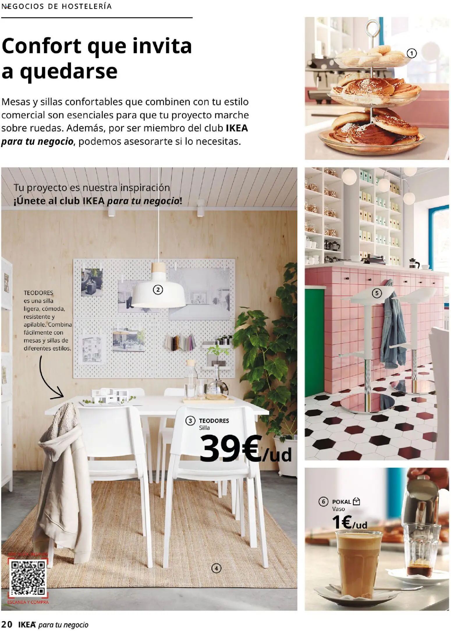 Catálogo IKEA para tu negocio │ válido desde el 02.12.2025 | Página: 20 | Productos: Silla