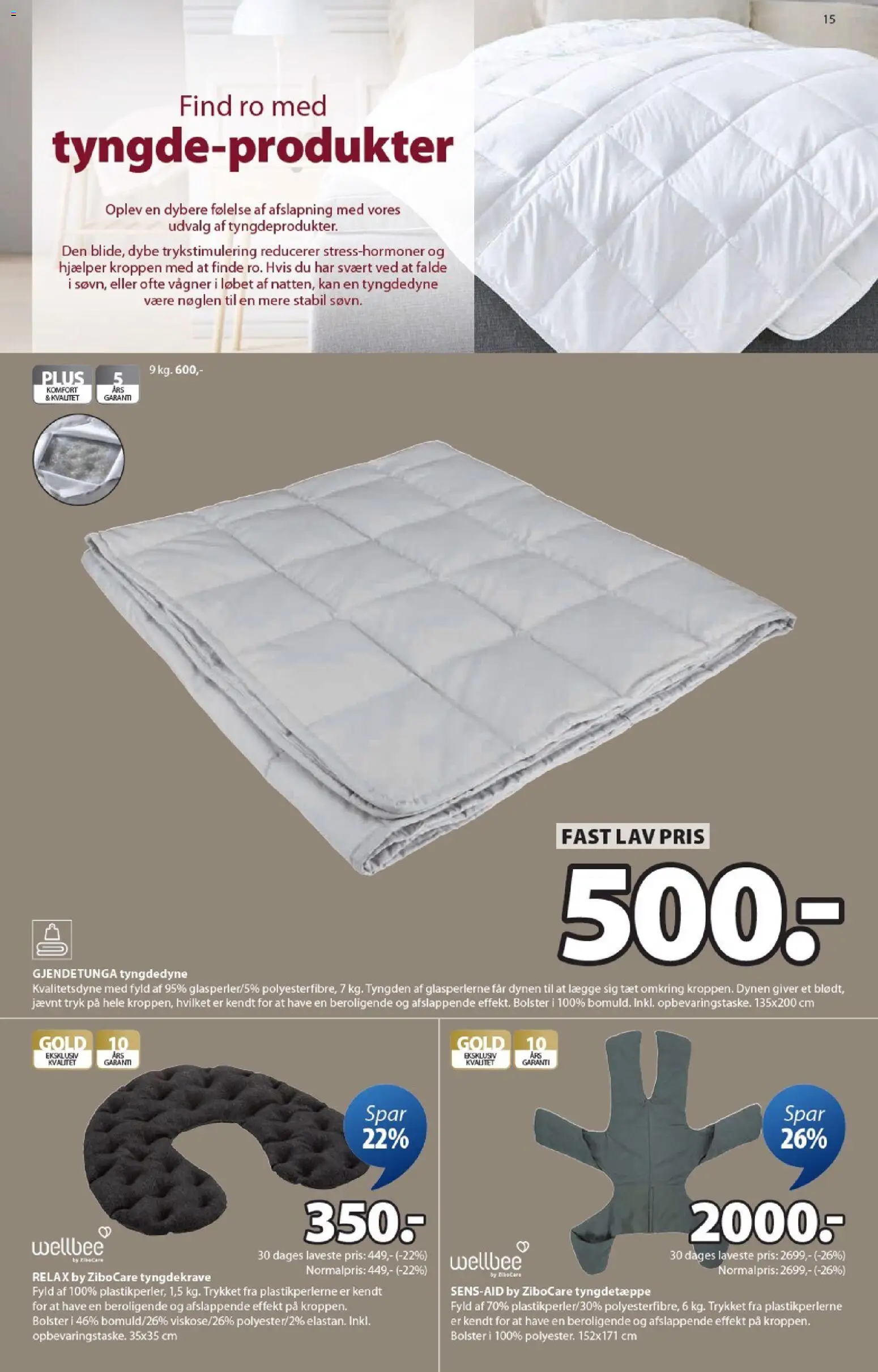JYSK tilbudsavis – gyldig fra 01.12.2025 | Side: 15