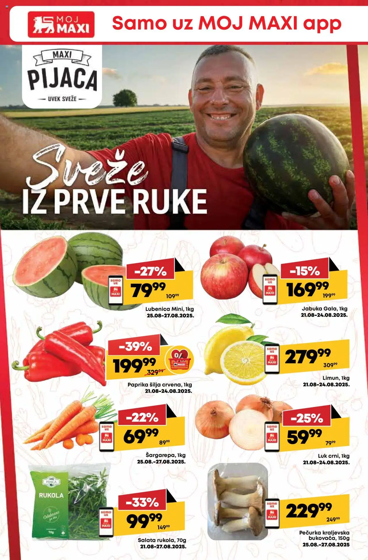 Tempo katalog - važi od 21.08.2025 | Strana: 8 | Proizvode: Salata, Paprika, Lubenica