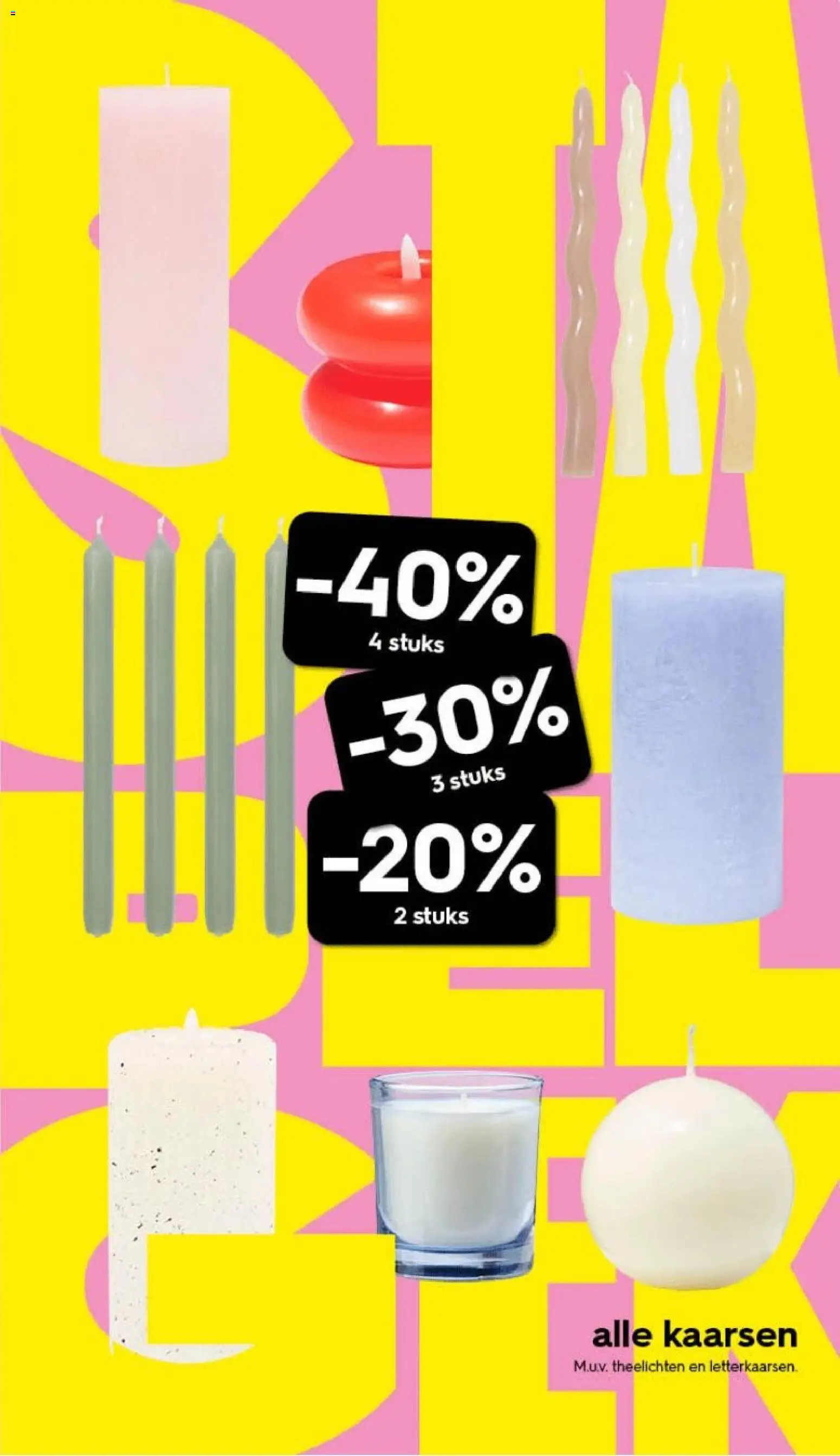 {H1} | Pagina: 11 | Producten: Kaarsen