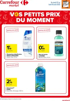 Carrefour Market - Prévisualisation de Carrefour Market catalogue de vos petits prix du moment valide à partir de 12.08.2025