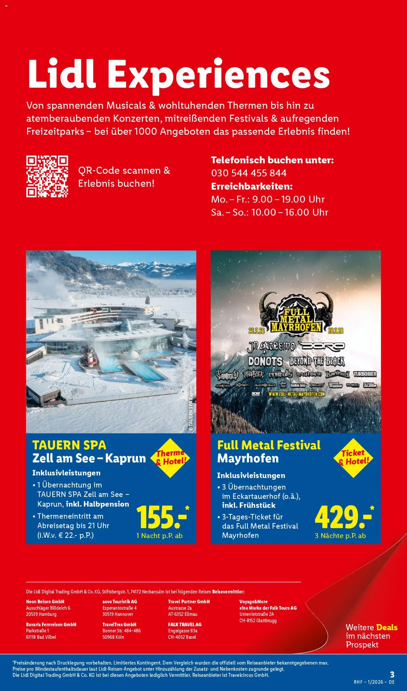 Lidl Reisen Prospekt 	 – gültig ab 29.12.2025 | Seite: 3 | Produkte: Bad, Uhr