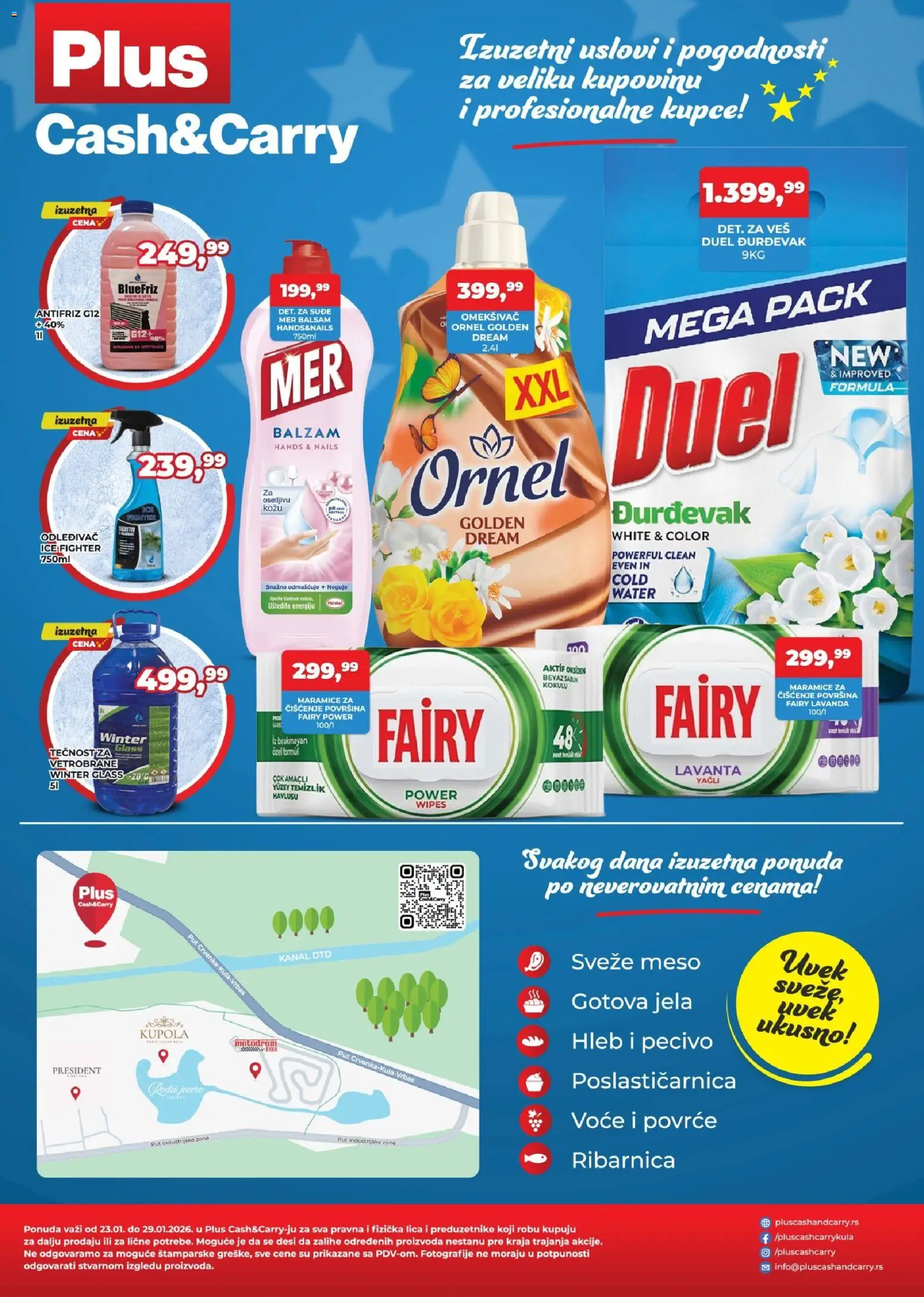 Plus Cash & Carry katalog - važi od 23.01.2026 | Strana: 4 | Proizvode: Balzam, Hleb, Pecivo