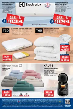 Преглед на METRO брошура - Комфортен дом - Офертите са валидни от 02.01.2026 | Страница: 32 | Продукти: Завивка, Вода, Климатик, Кафемашина