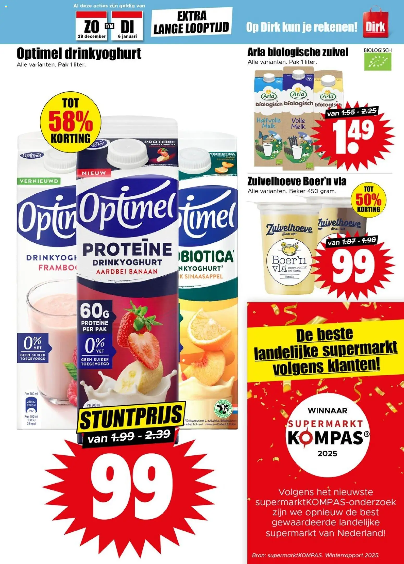 {H1} | Pagina: 13 | Producten: Melk, Volle melk, Banaan, Aardbei