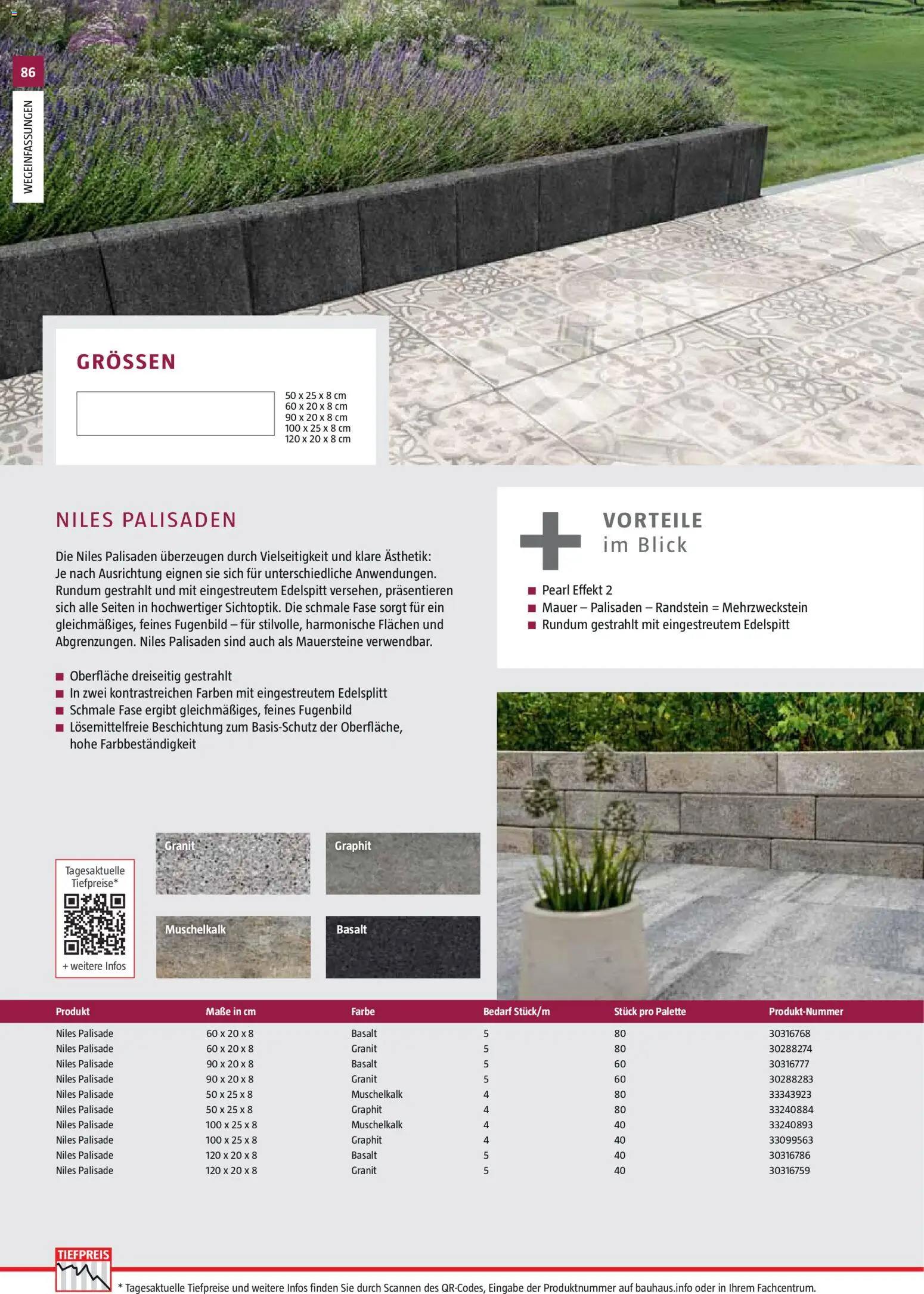 Bauhaus Gartenbaumaterialien gültig ab 01.04.2026 | Seite: 86