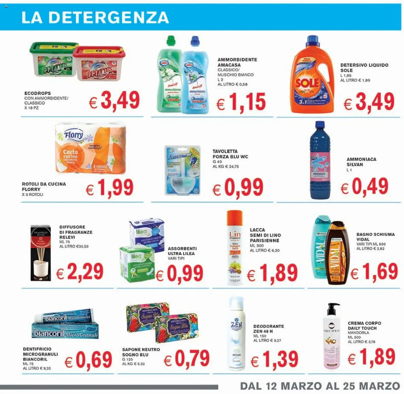 Volantino Coal del 12.03.2026 | Pagina: 11 | Prodotti: Lacca, Sapone, Dentifricio, Ammorbidente