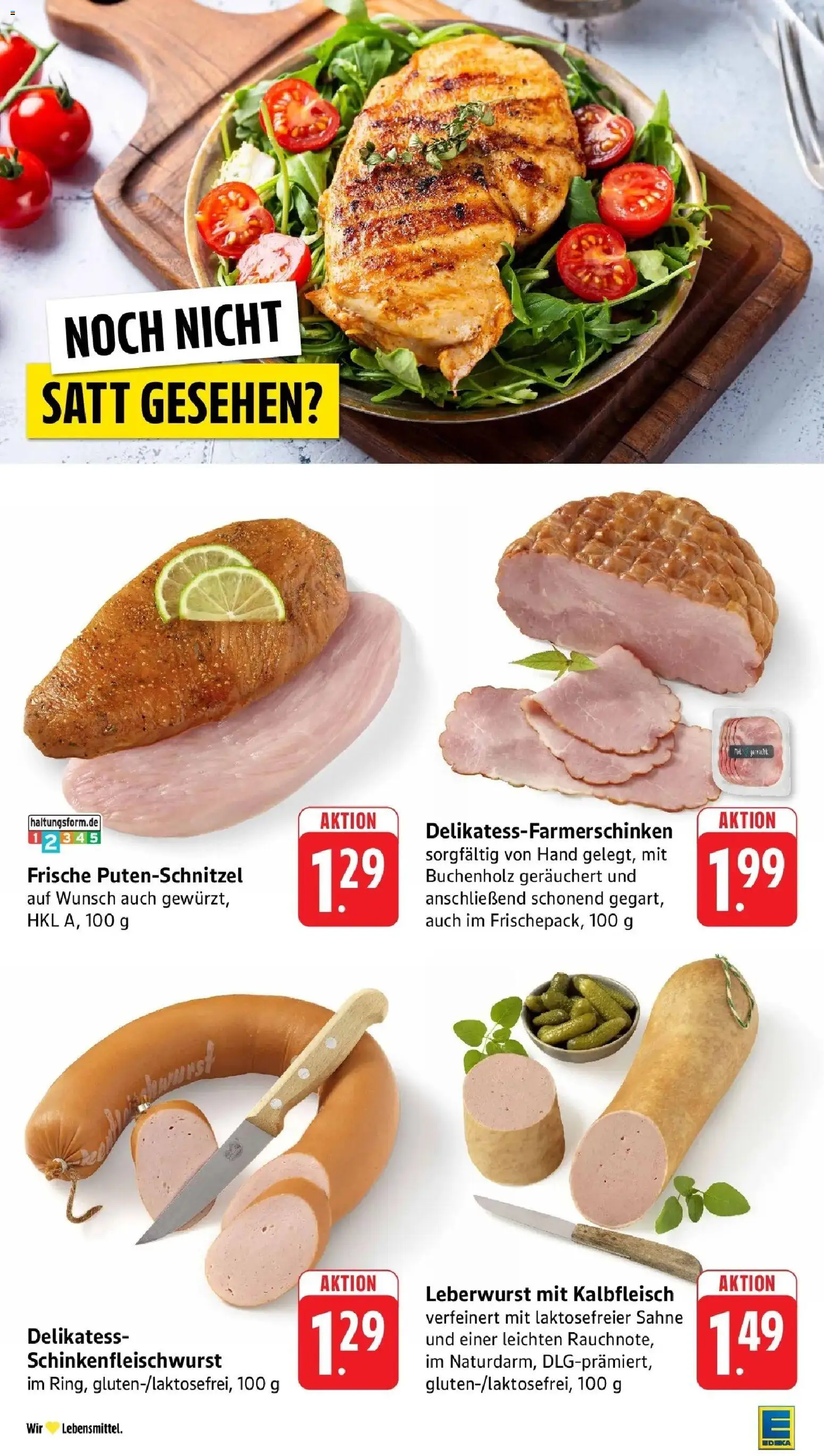 Edeka prospekt Bruchsal - Untergrombach	 – gültig ab 01.03.2026 | Seite: 6 | Produkte: Putenschnitzel, Sahne