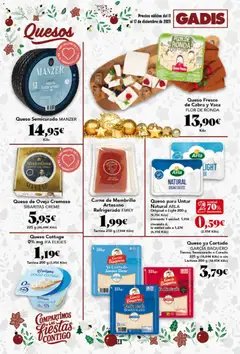 Vista previa Gadis - folleto válido desde el 11.12.2025 | Página: 14 | Productos: Queso de oveja, Queso fresco, Queso cottage, Queso para untar
