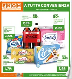 Anteprima del volantino Volantino Ekom	 valido a partire dal 29.07.2025