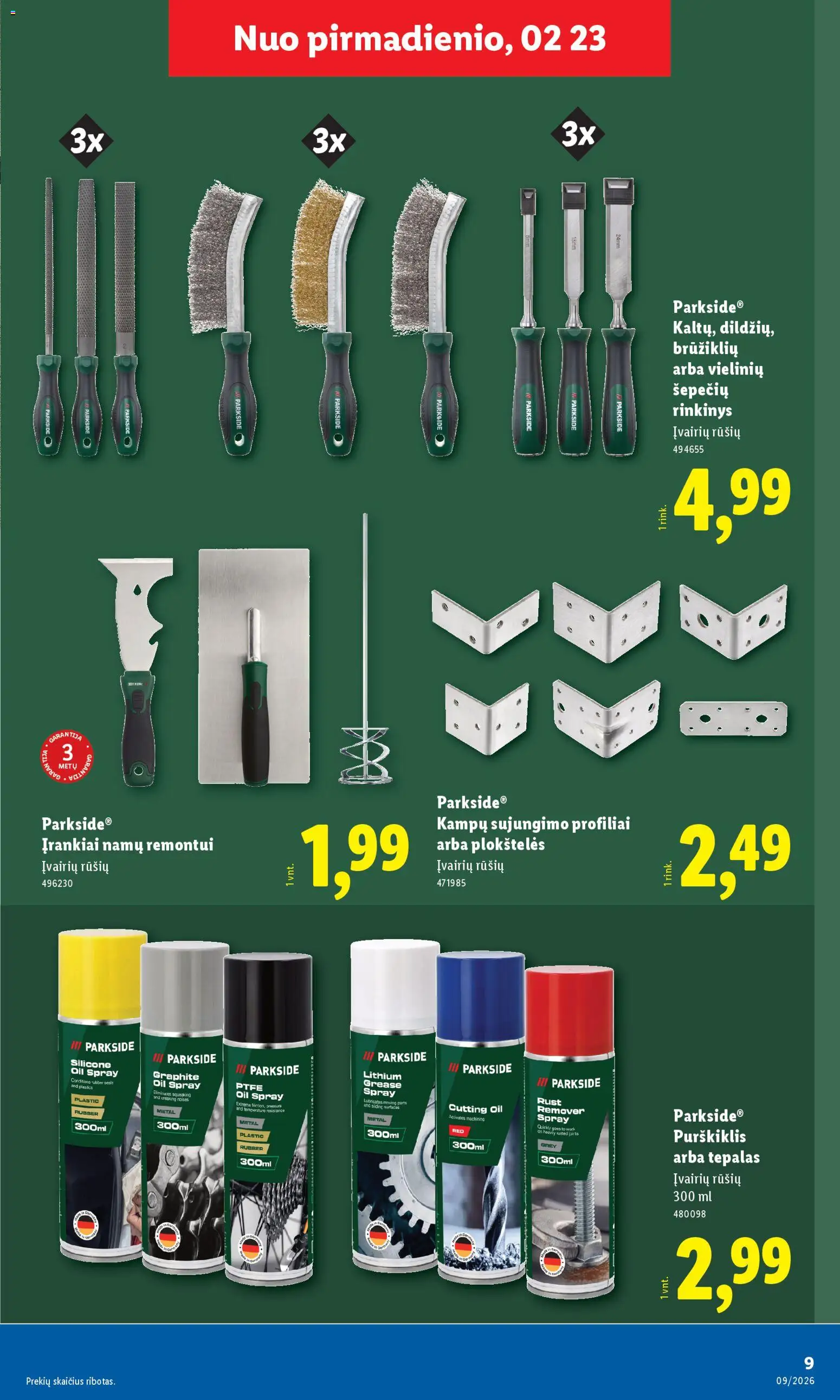 LIDL akcijos nuo 23.02.2026 | Puslapis: 9