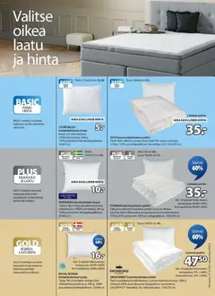 JYSK-mainoslehti voimassa 25.12.2025 alkaen | Sivu: 13 | Tuotteet: Tyyny, Peitto