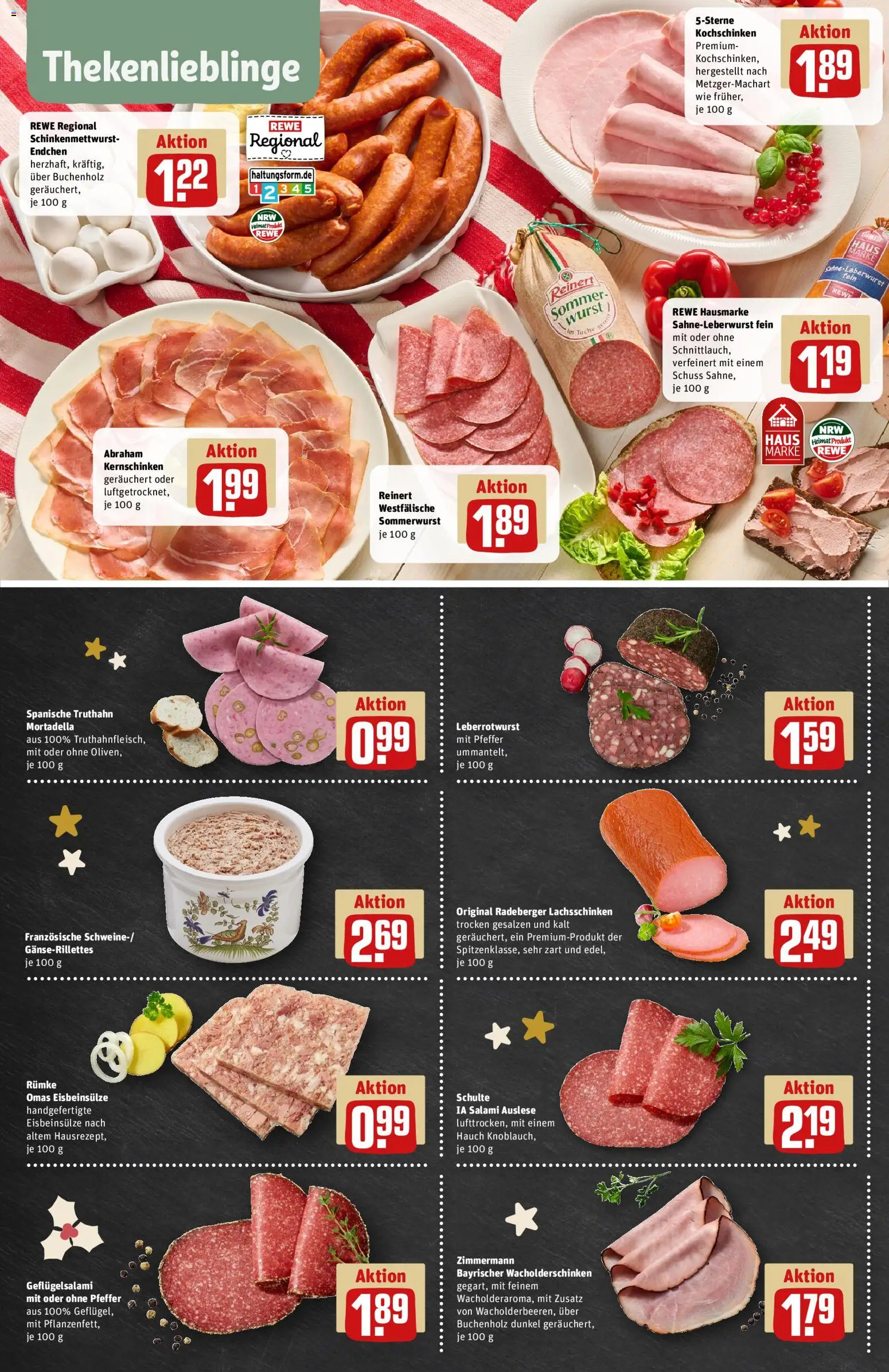 Rewe ihr Kaufpark Prospekt 	 – gültig ab 01.12.2025 | Seite: 8 | Produkte: Pfeffer, Wurst, Salami