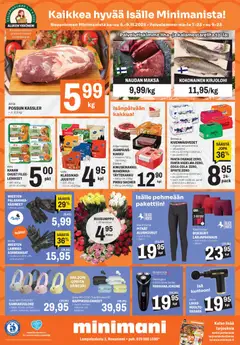 Minimani-mainoslehti voimassa 05.11.2025 alkaen