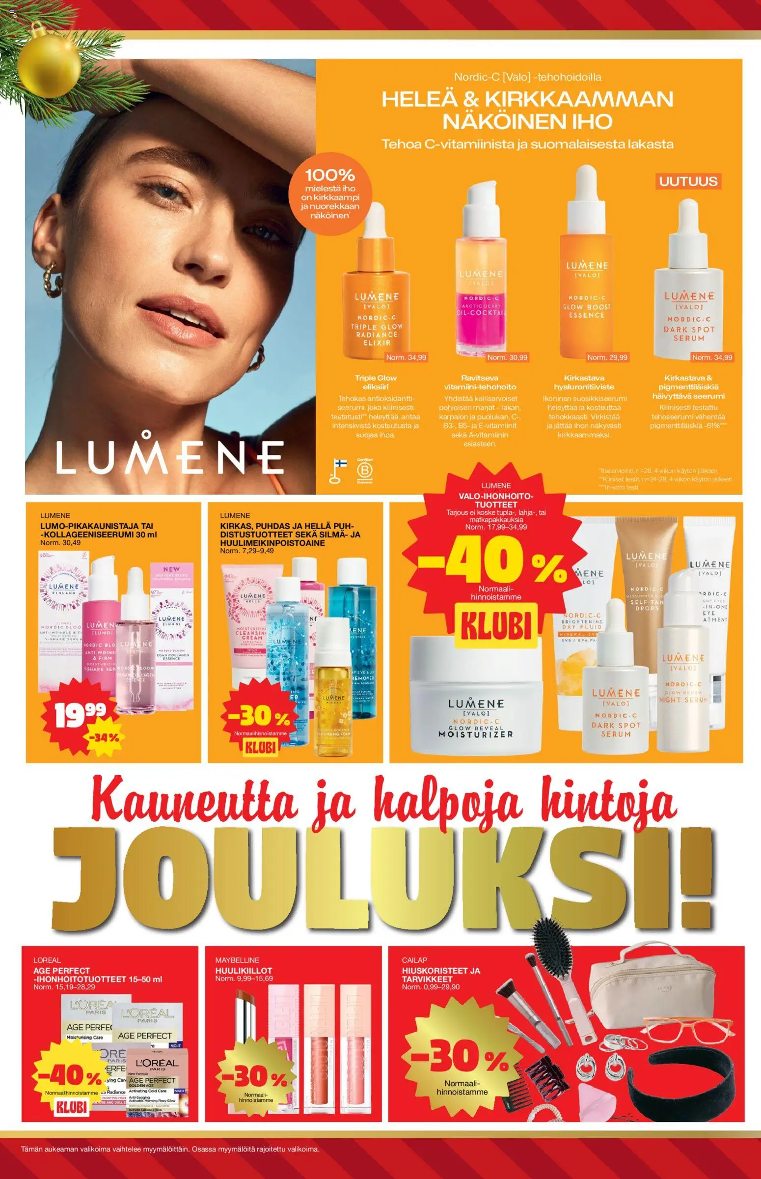 Tokmanni tarjoukset – voimassa 15.12.2025 alkaen | Sivu: 6 | Tuotteet: Hella, Seerumi