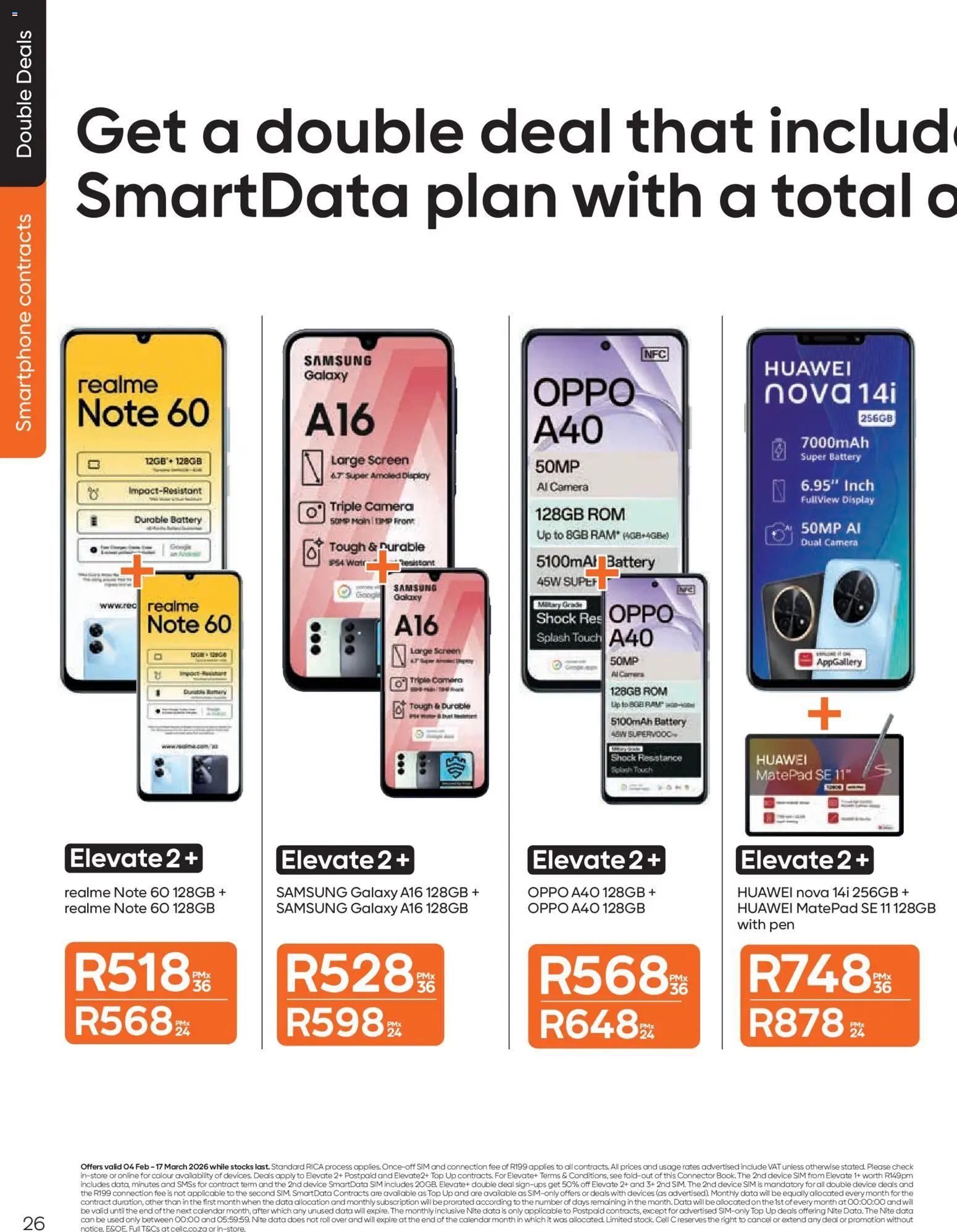 New Cell C catalogue – valid from 04.02.2026 | Page: 28