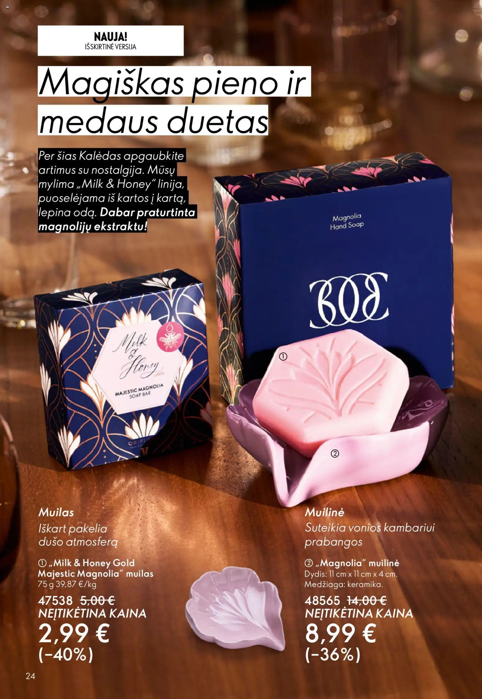 Oriflame akcijos nuo 19.11.2025 | Puslapis: 24 | Prekių: Muilas