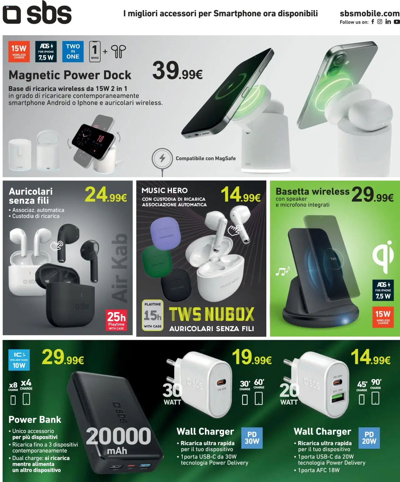 Volantino Euronics del 05.06.2025 | Pagina: 10 | Prodotti: Auricolari, Iphone, Power bank, Smartphone