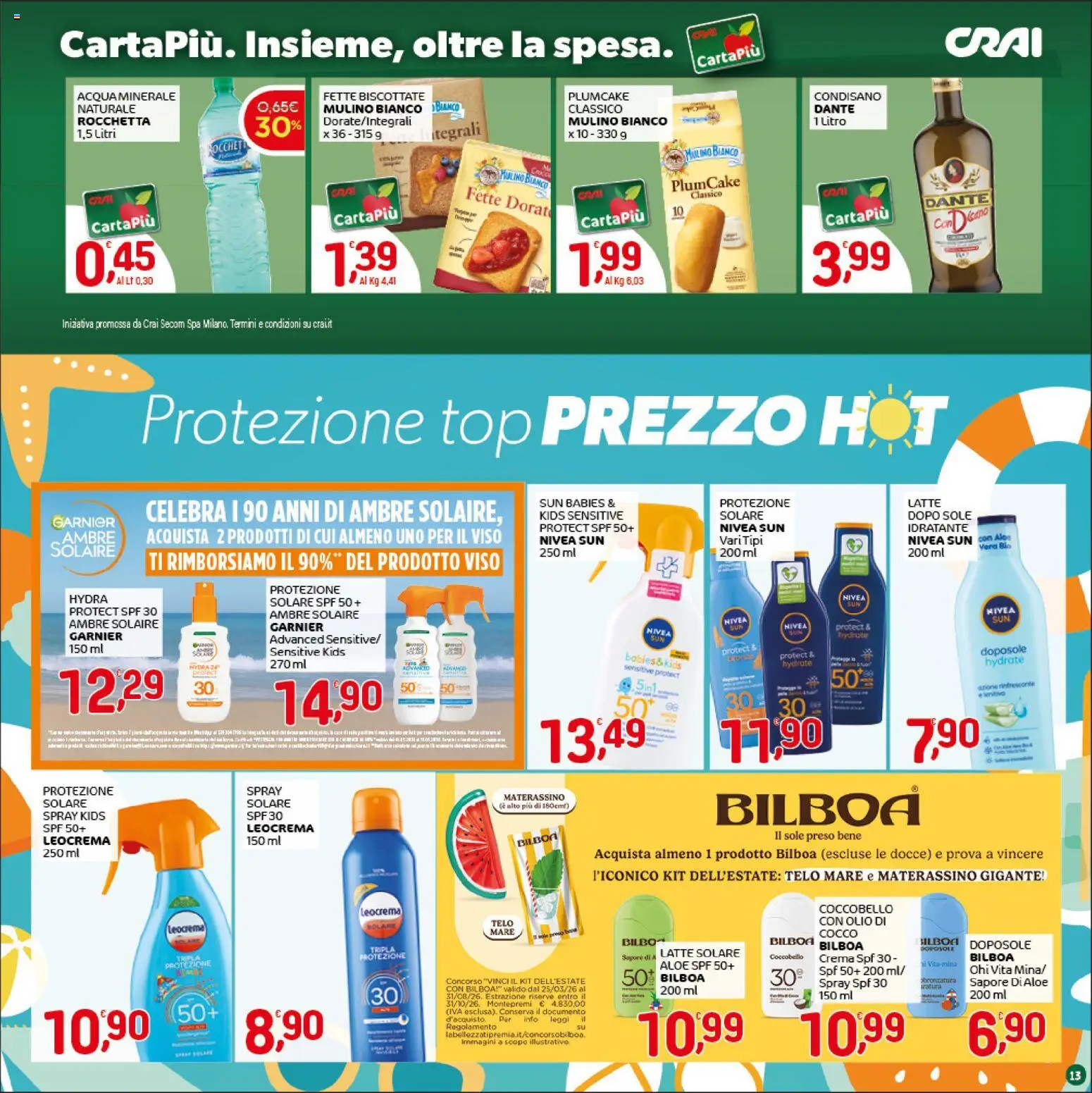 Volantino CRAI del 30.04.2026 | Pagina: 13 | Prodotti: Crema, Olio, Cocco, Plumcake