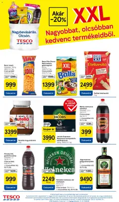 Tesco akciós ujság - amely érvényes a következő dátumtól: 11.09.2025 | Oldal: 10 | Termékek: Kávékapszula, Nutella, Sör, Mogyorókrém