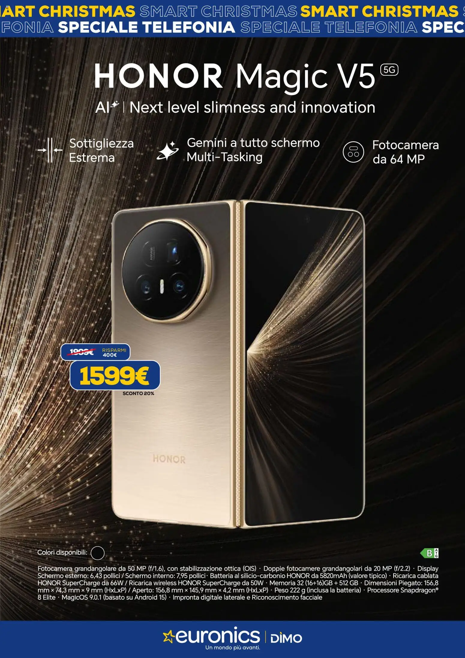 Volantino Euronics del 02.12.2025 | Pagina: 25 | Prodotti: Schermo, Fotocamera, Batteria