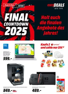 Media Markt Prospekt 	 ab 22.12.2025 gültig