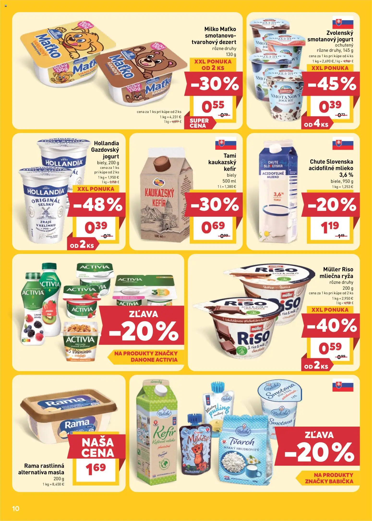 Nové Billa akcie – leták je platný od 29.04.2026 | Strana: 12 | Produkty: Ryža, Smotana, Puding, Krém