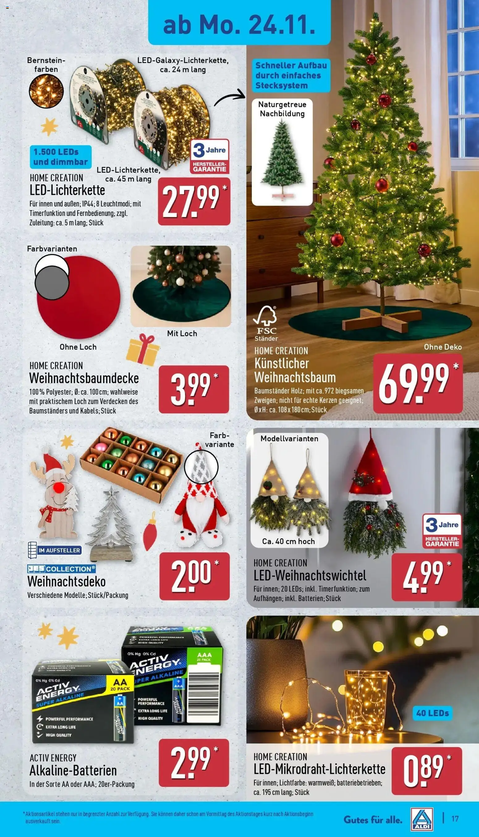 Aldi - ALDI Nord: Wochenangebote – gültig ab 23.11.2025 | Seite: 25