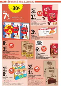 E.Leclerc - Prévisualisation de PRÉPARATION GÂTEAU MOELLEUX "NESTLÉ DESSERT", 344 g valide à partir de 23.12.2025 | Page: 26