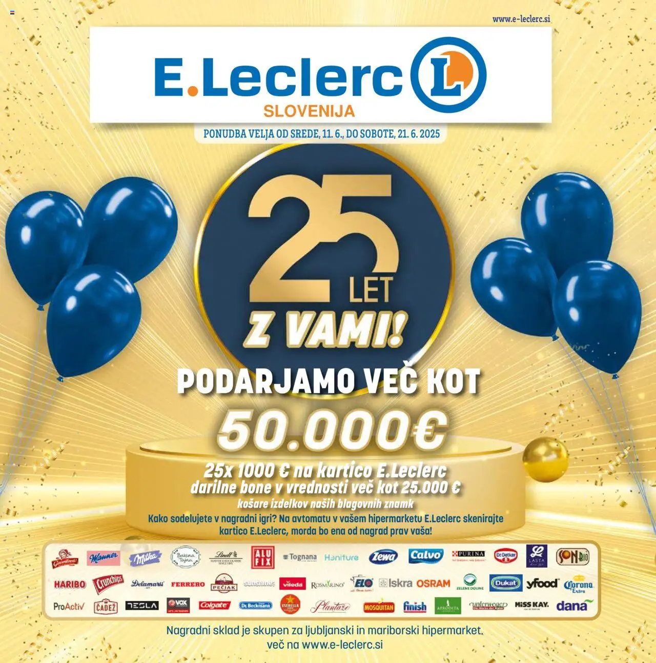E.leclerc katalog │ velja od 11.06.2025 | Stran: 1