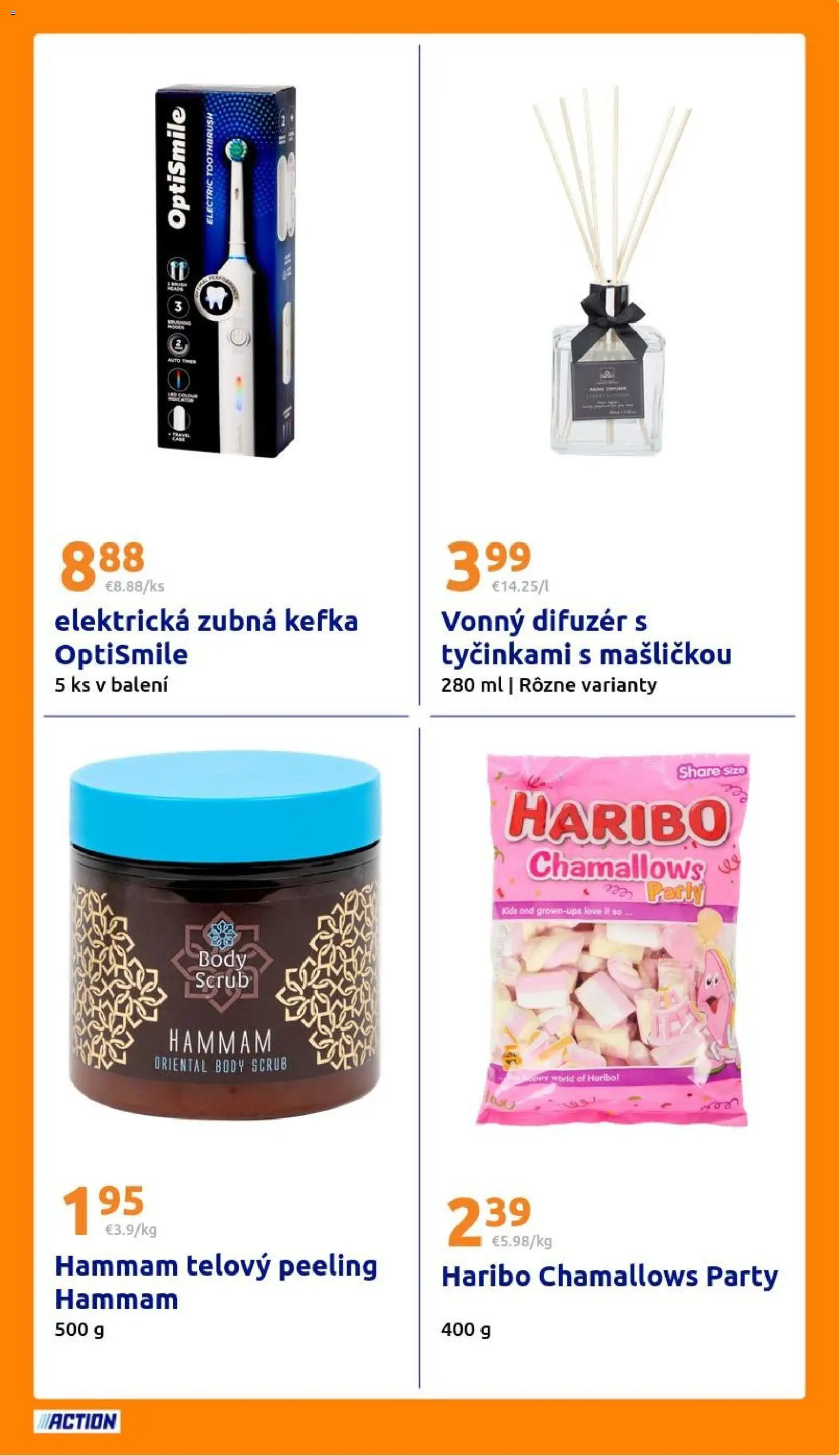 Nové Action akcie – leták je platný od 11.03.2026 | Strana: 25 | Produkty: Difúzer, Elektrická zubná kefka, Zubná kefka