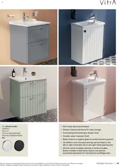 Preview of B&Q - Bathroom collections valid from 25.04.2025 | Page: 43 | Products: Drawers, Handle, Doors, Handles