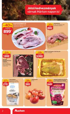 Auchan Akciós újság - amely érvényes a következő dátumtól: 06.11.2025 | Oldal: 2