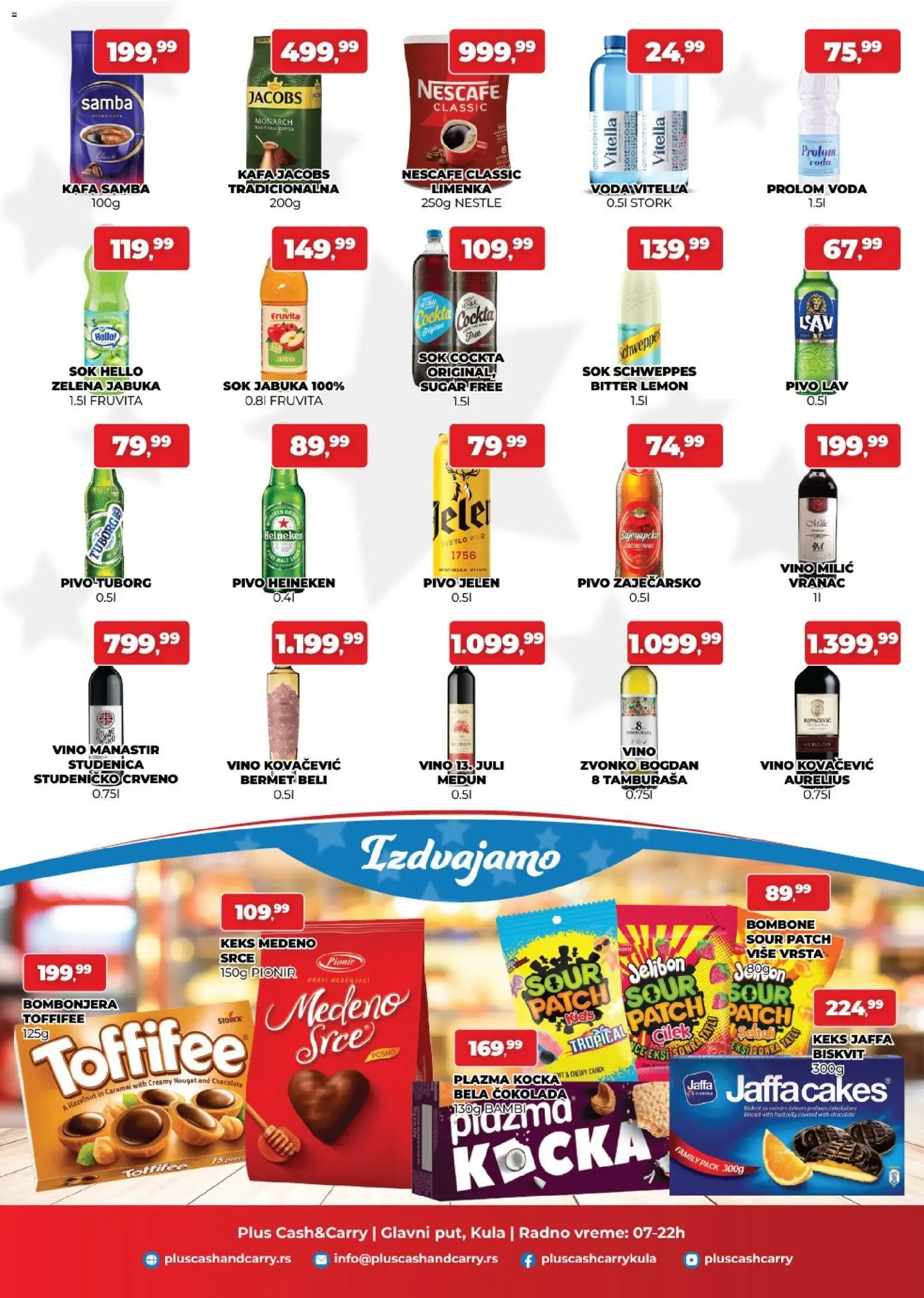 Plus Cash & Carry katalog - važi od 17.04.2026 | Strana: 3 | Proizvode: Bombone, Heineken, Bombonjera, Fruvita