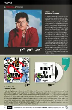 Pogląd oferty "Empik promocje" - ważna od 25.03.2026 | Strona: 68 | Produkty: Plyty