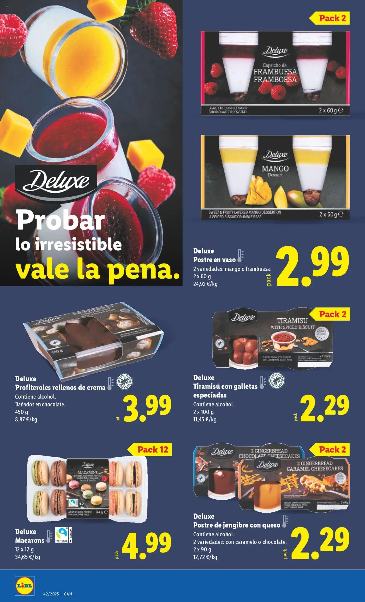 Lidl - Canarias │ válido desde el 13.10.2025 | Página: 28 | Productos: Chocolate, Crema, Mouse, Ρούτερ