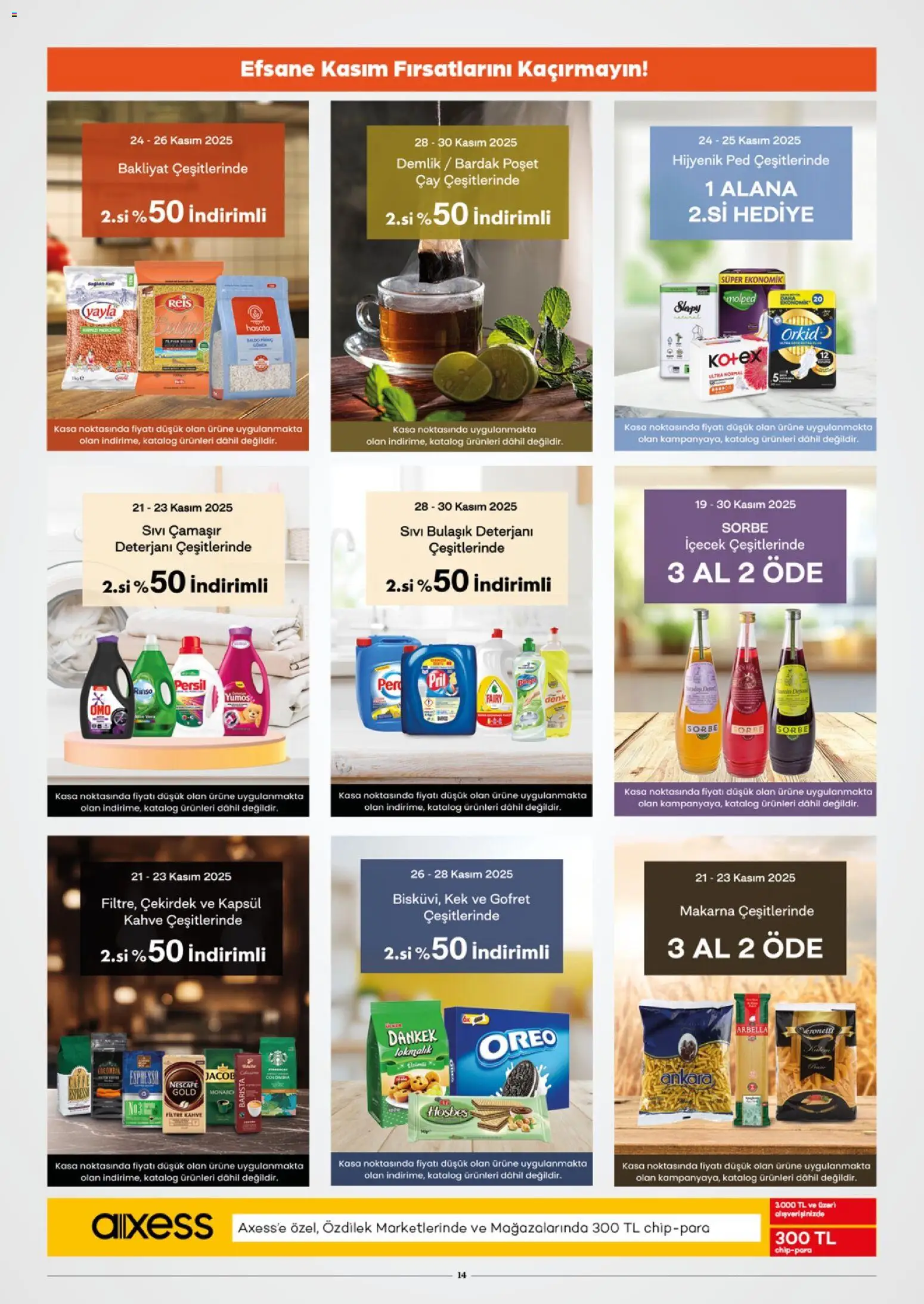 Özdilek aktüel ürünler kataloğu yayımlandı! Bu hafta 19 Kasım 2025 - 02 Aralık 2025 günü Özdilek indirimli ürünleri