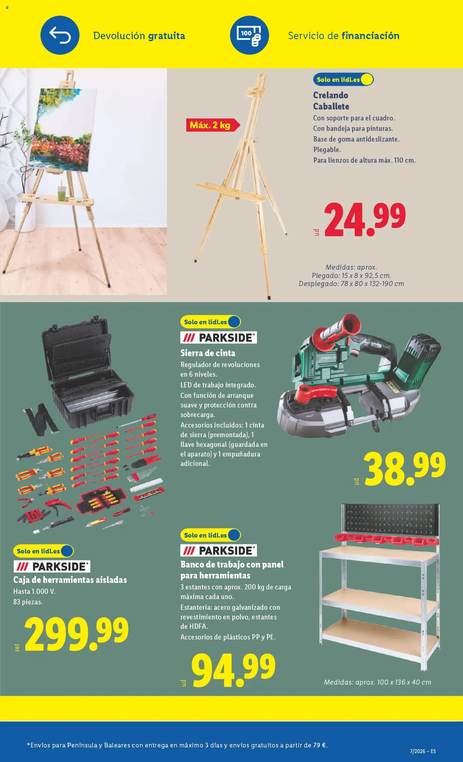 Lidl - Canarias │ válido desde el 09.02.2026 | Página: 3 | Productos: Bandeja, Caja