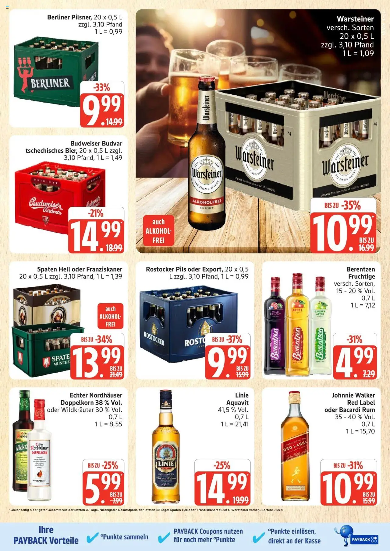 Marktkauf - Marktkauf: Wochenangebote – gültig ab 06.10.2025 | Seite: 17 | Produkte: Bacardi, Franziskaner, Rum, Johnnie walker